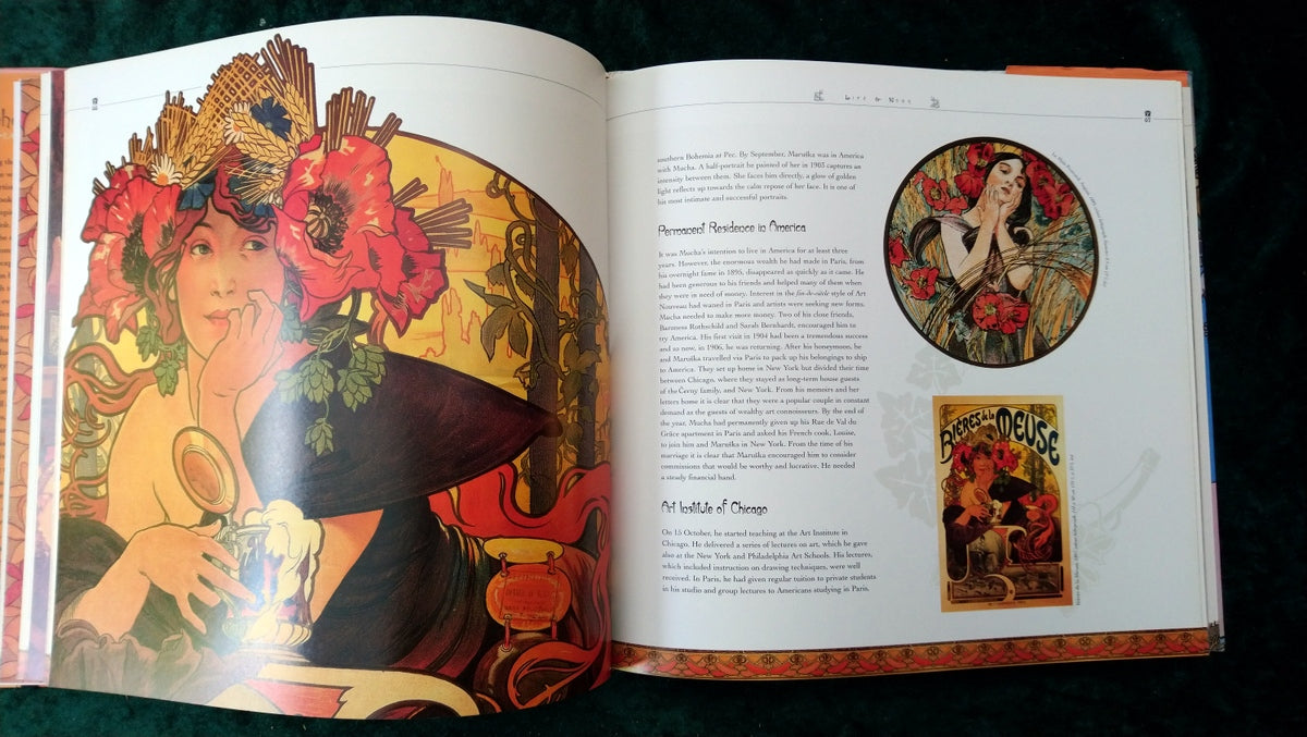 Alphonse Mucha Masterworks by Rosalind Ormiston. (ref b243)