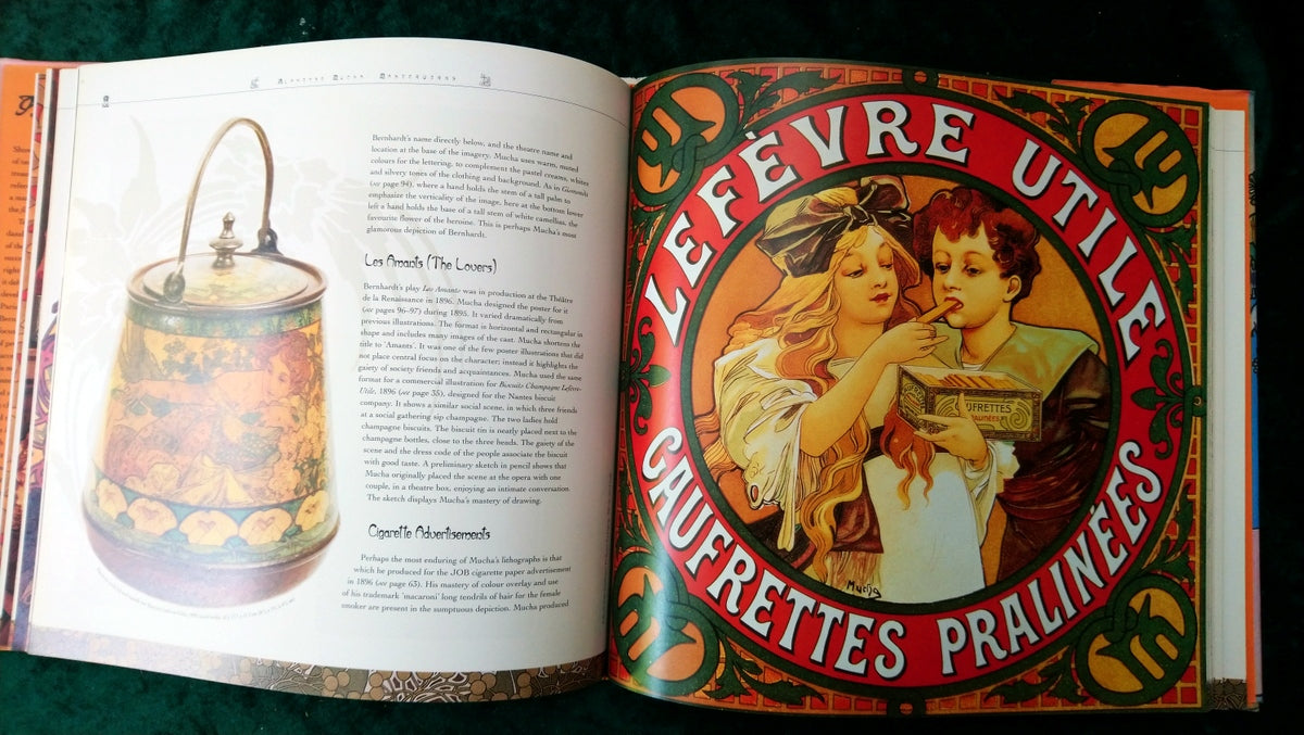 Alphonse Mucha Masterworks by Rosalind Ormiston. (ref b243)