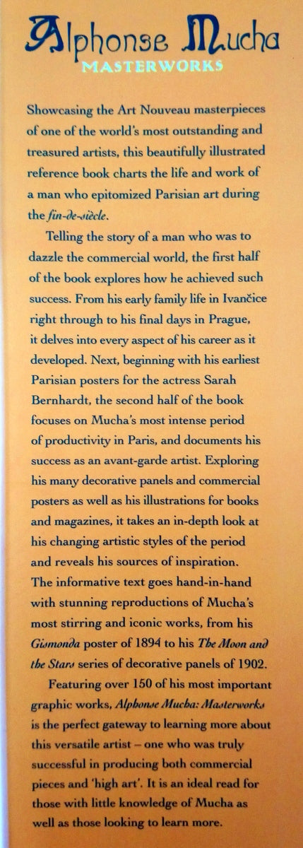Alphonse Mucha Masterworks by Rosalind Ormiston. (ref b243)
