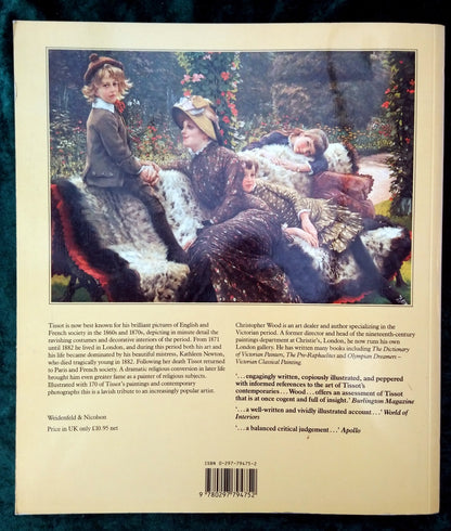 Tissot by Christopher Wood. (ref b248)