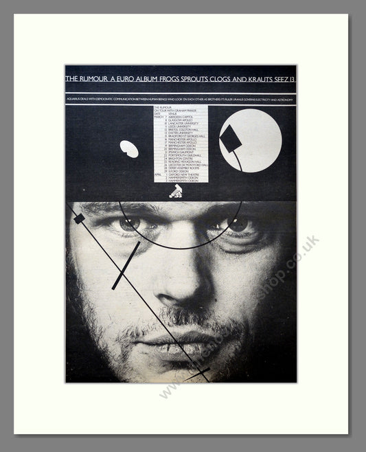 Rumour (The) - A Euro Album. Vintage Advert 1979 (ref AD18219)