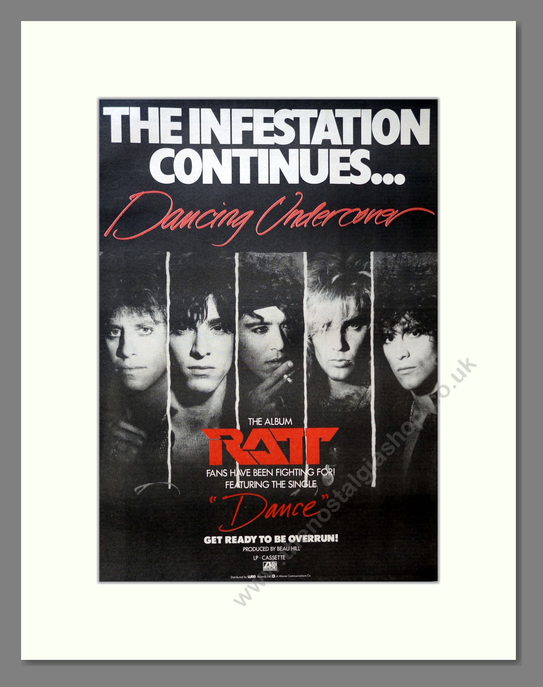 Rait - Dancing Undercover. Vintage Advert 1986 (ref AD18248) – The ...