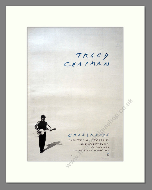 Tracy Chapman - Crossroads. Vintage Advert 1989 (ref AD18384)
