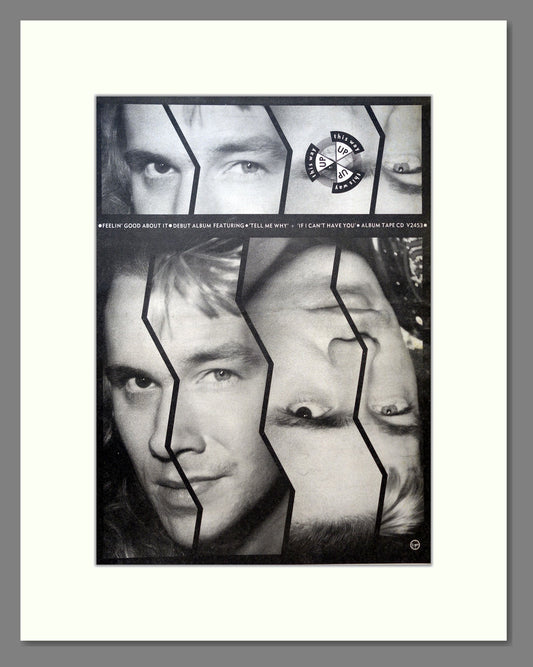 This Way Up - Feelin Good About It. Vintage Advert 1987 (ref AD18393)