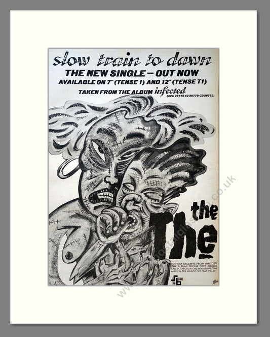 The (The) - Slow Train To Dawn. Vintage Advert 1987 (ref AD18413)