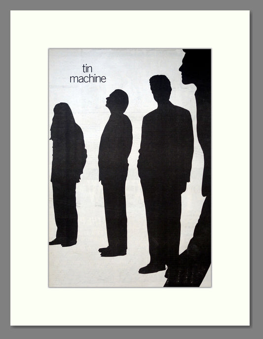 Tin Machine - Self Titled. Vintage Advert 1989 (ref AD18422)