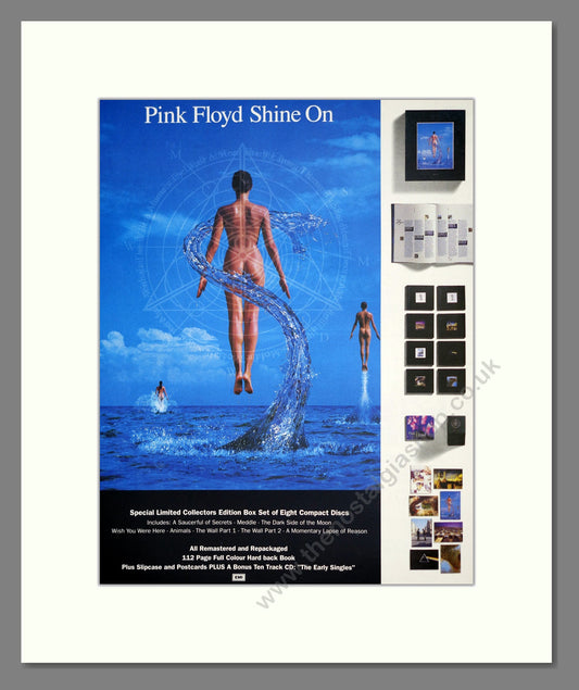 Pink Floyd - Shine On. Vintage Advert 1992 (ref AD302154)