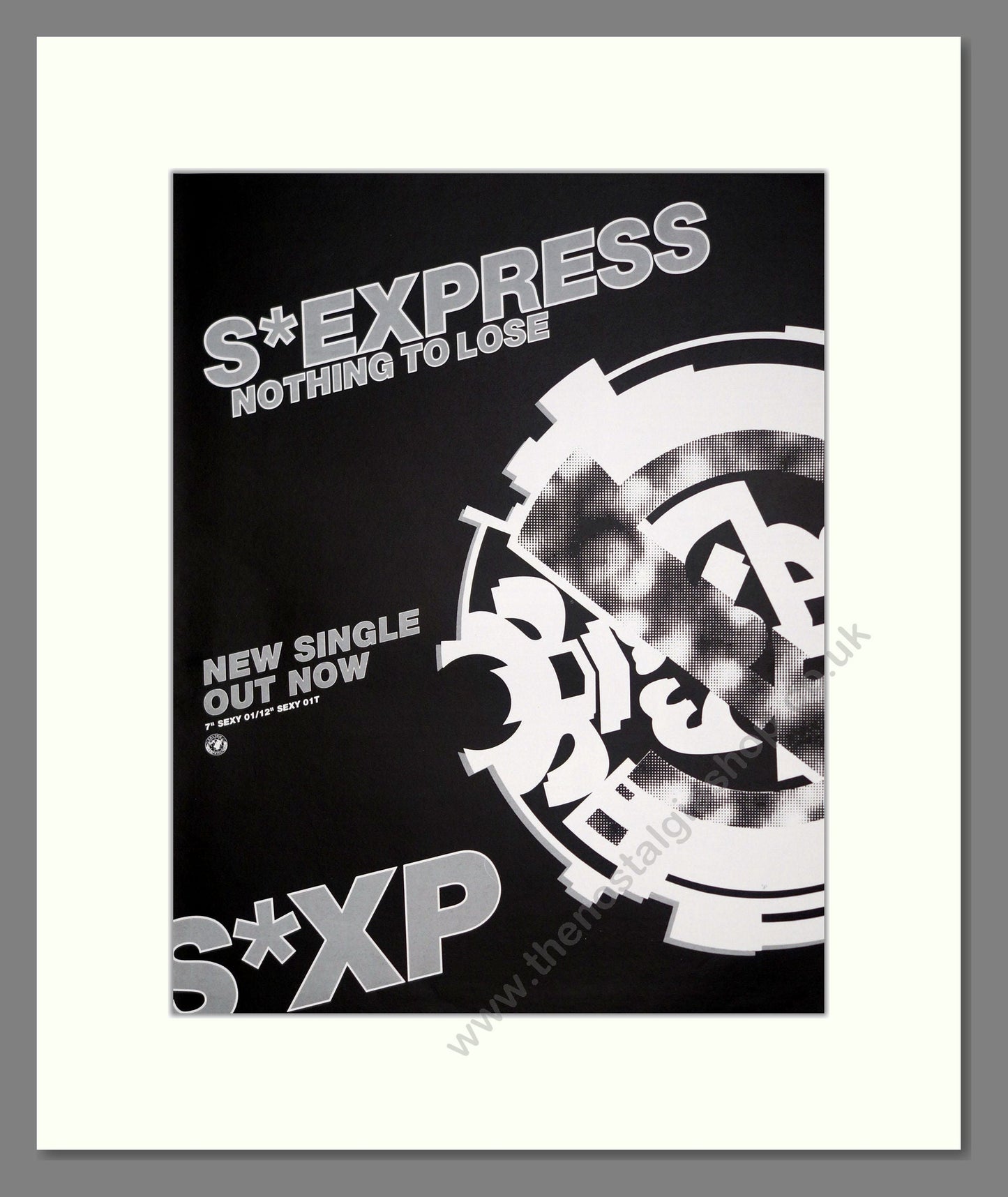 S*Express - Nothing To Lose. Vintage Advert 1990 (ref AD302174)