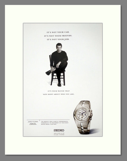 Seiko - Arctura. Vintage Advert 2004 (ref AD62216)