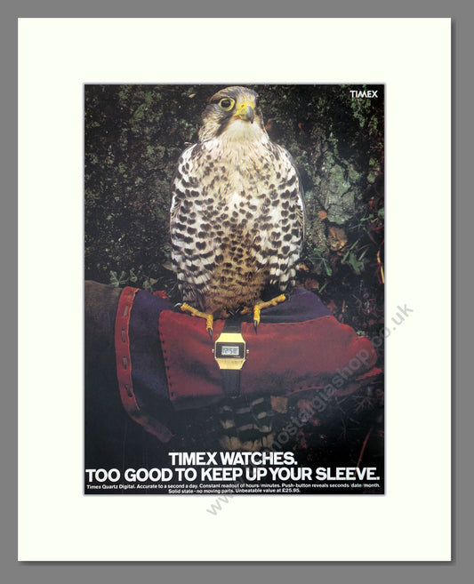 Timex - Quartz Digital. Vintage Advert 1978 (ref AD62318)