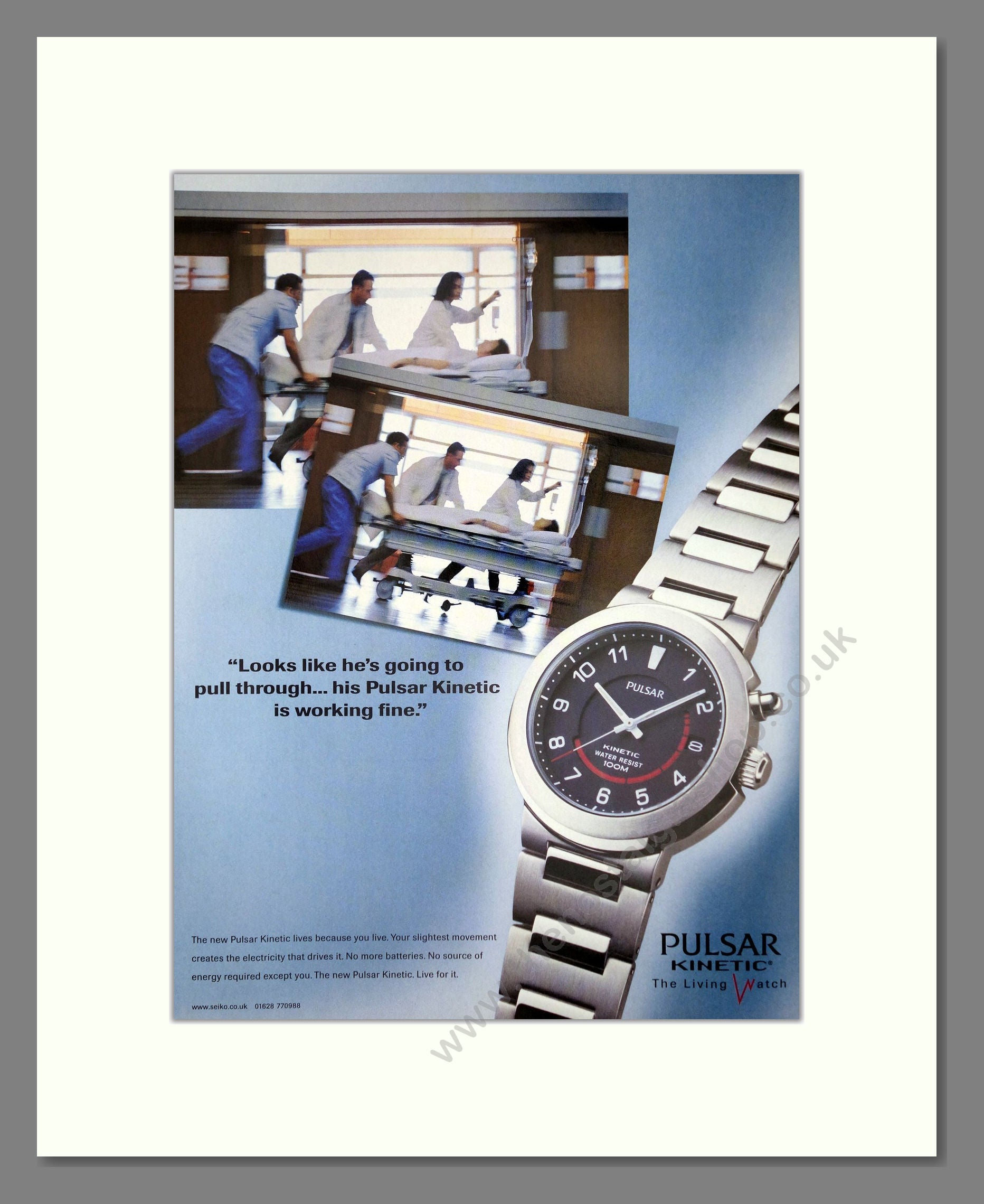 Pulsar - Kinetic. Vintage Advert 2000 (ref AD62388)