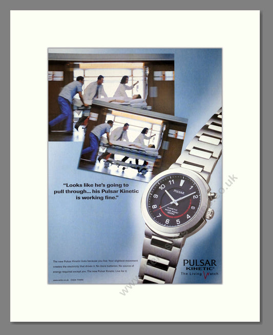 Pulsar - Kinetic. Vintage Advert 2000 (ref AD62388)
