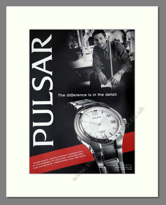 Pulsar - Kinetic. Vintage Advert 2003 (ref AD62390)