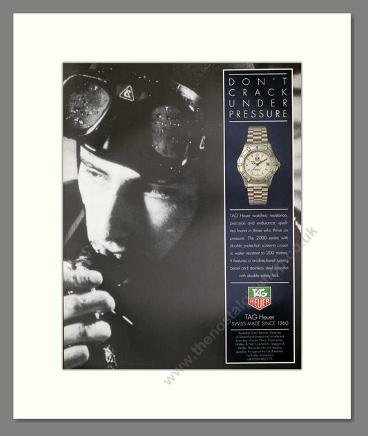 Tag Heuer - 2000 Series. Vintage Advert 1992 (ref AD62559)