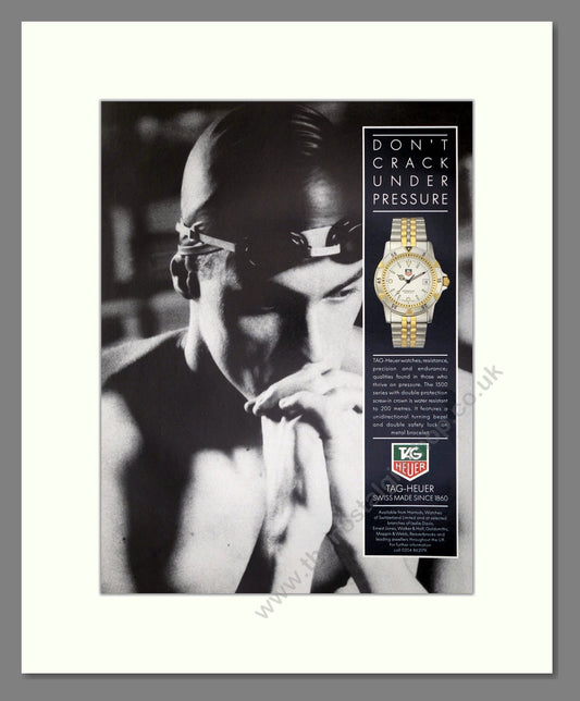 Tag Heuer - 1500 Series. Vintage Advert 1991 (ref AD62560)