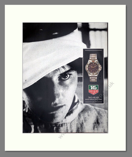 Tag Heuer - 4000 Series. Vintage Advert 1990 (ref AD62574)