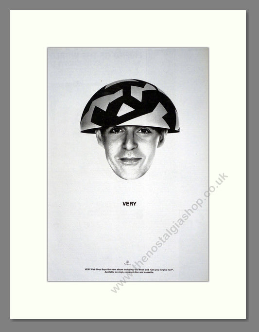 Pet Shop Boys - Very. Vintage Advert 1993 (ref AD18888)