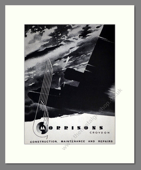 Morrisons - Construction / Maintenance / Repair. Vintage Advert 1945 (ref AD62703)