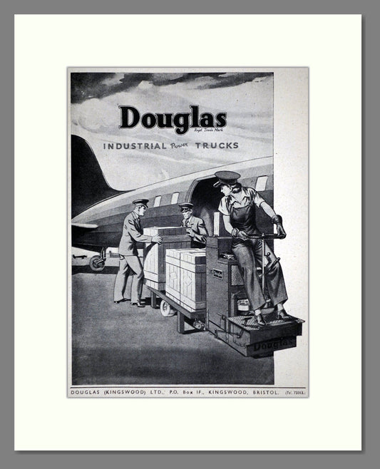 Douglas - Industrial Trucks. Vintage Advert 1944 (ref AD62716)