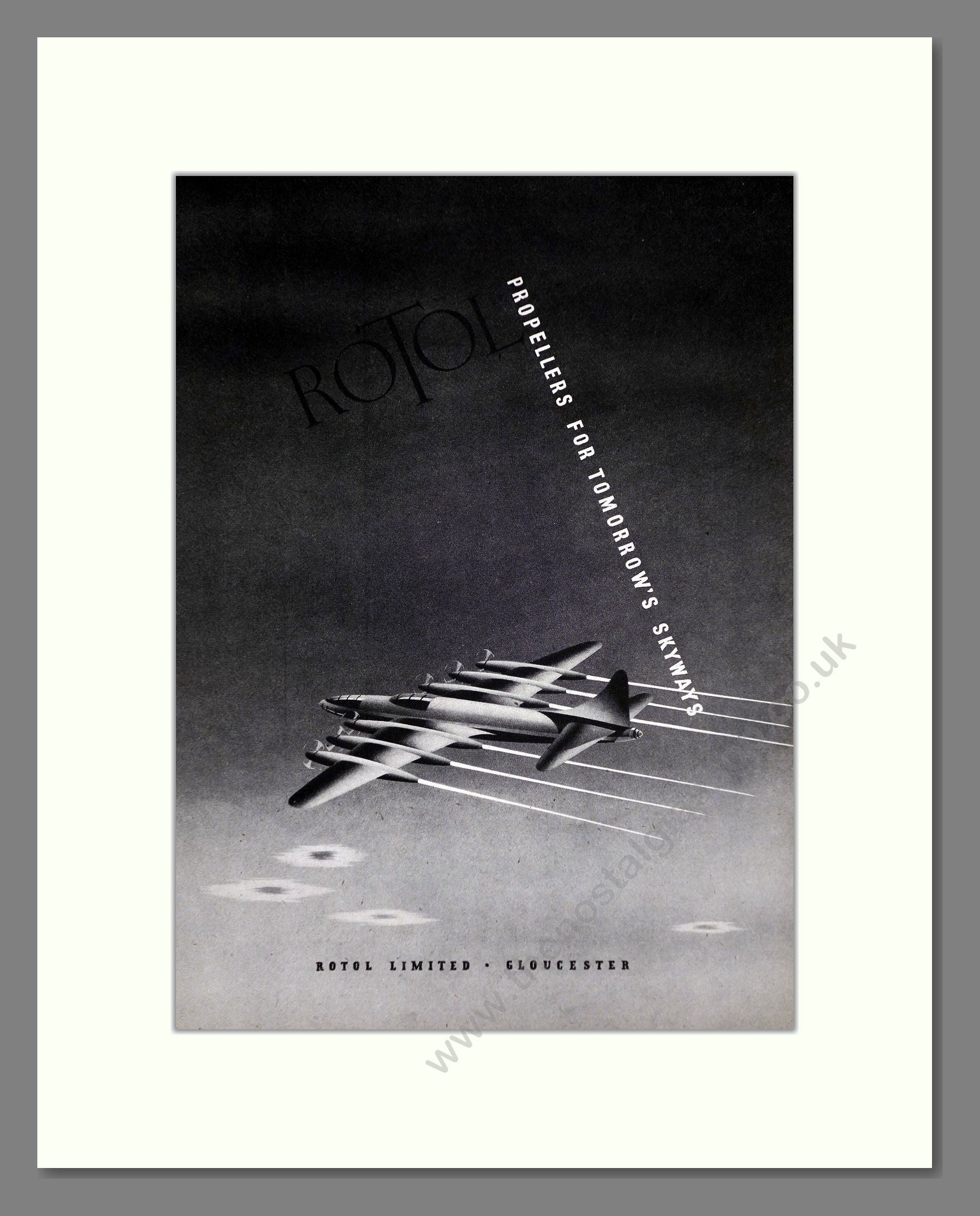 Rotol - Propellers. Vintage Advert 1945 (ref AD62732)