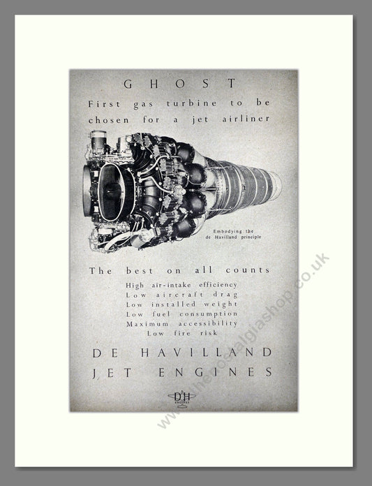 De Havilland - Ghost. Vintage Advert 1947 (ref AD62737)