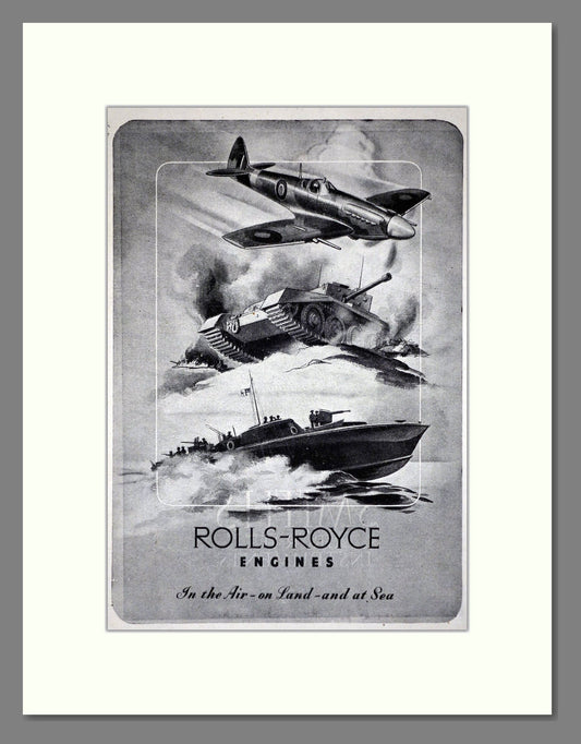 Rolls-Royce - Engines. Vintage Advert 1944 (ref AD62778)