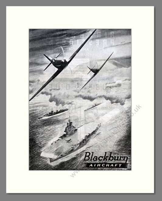 Blackburn - Aircraft. Vintage Advert 1944 (ref AD62845)