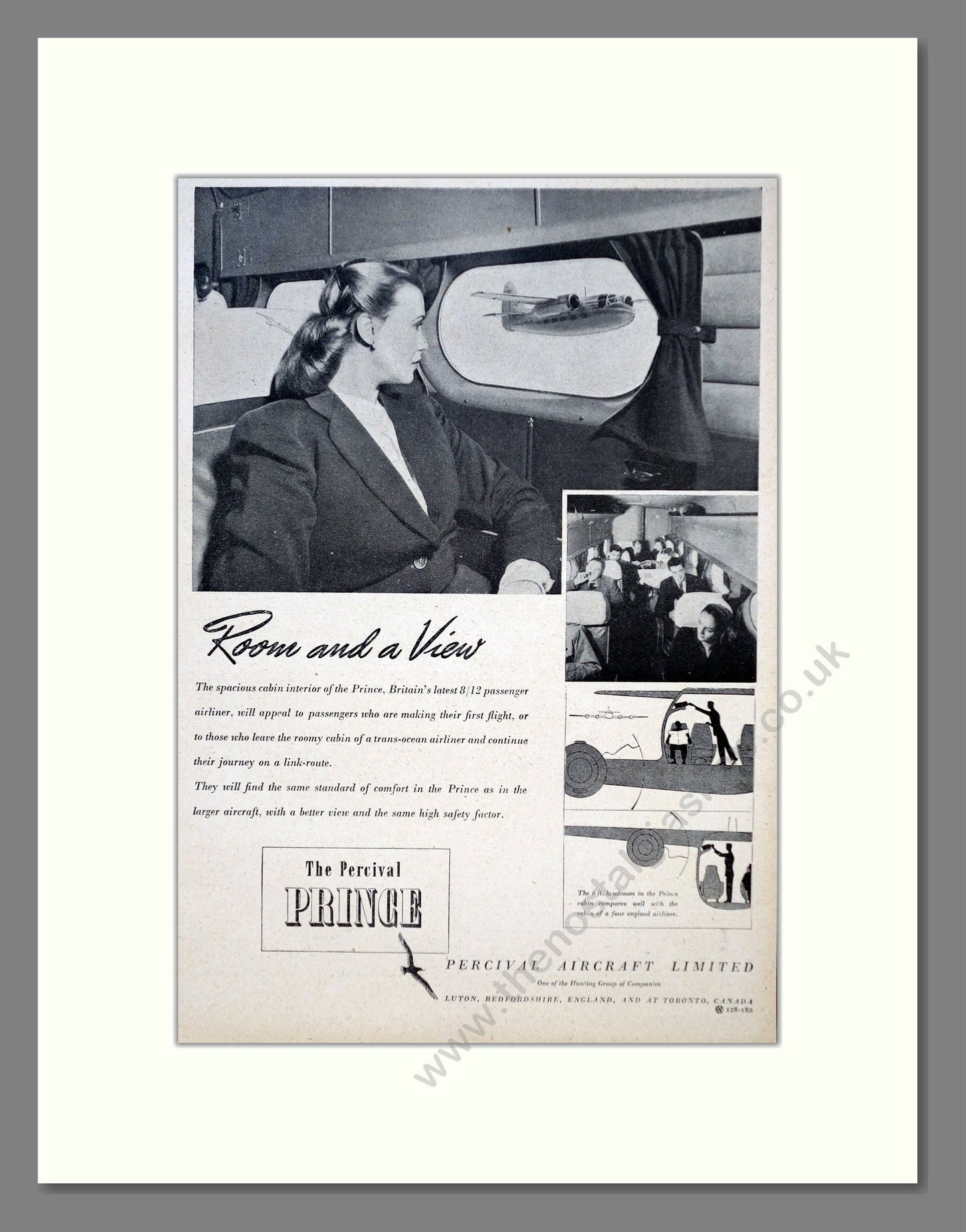 Percival - Prince. Vintage Advert 1949 (ref AD62876)