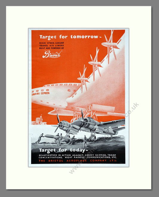 Bristol - Empire Express. Vintage Advert 1944 (ref AD62904)