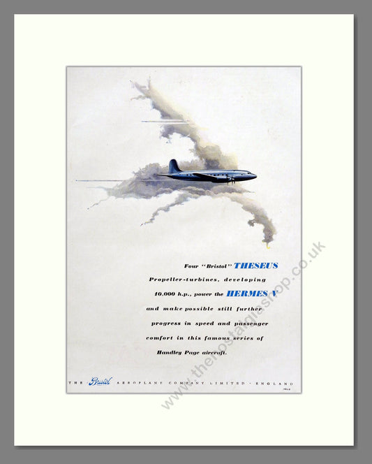 Bristol - Theseus. Vintage Advert 1950 (ref AD62908)