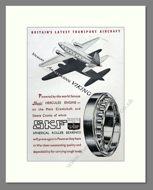 Vickers-Armstrongs - Viking. Vintage Advert 1945 (ref AD62920)