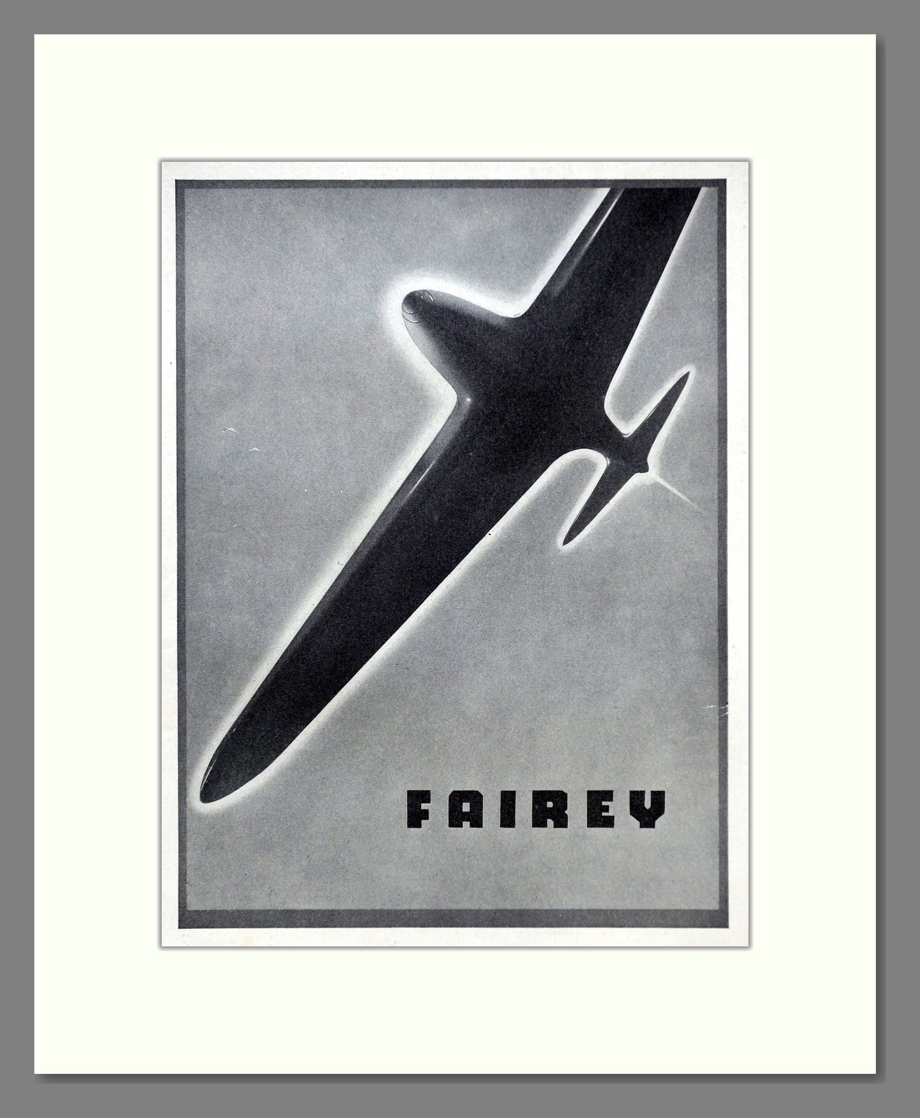Fairey - Aircraft. Vintage Advert 1936 (ref AD62971)