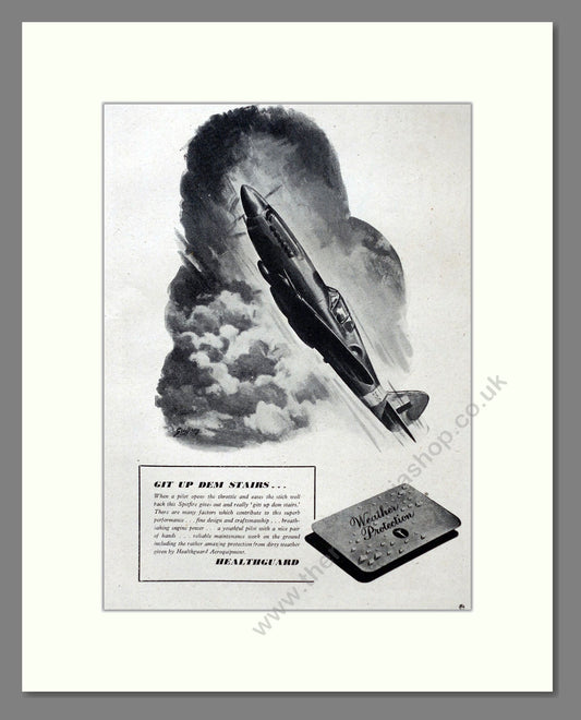 Healthguard - Weather Protection. Vintage Advert 1945 (ref AD63039)
