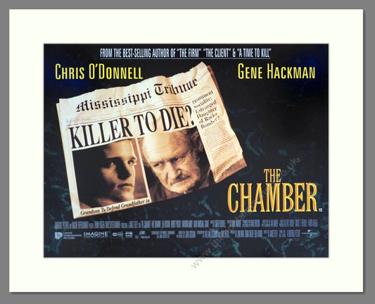 Chamber (The) - Gene Hackman. Vintage Poster 1996 (ref AD18898)