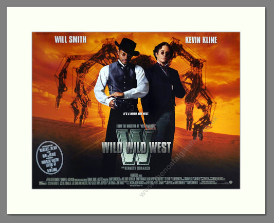 Wild Wild West - Will Smith. Vintage Poster 1999 (ref AD18901)