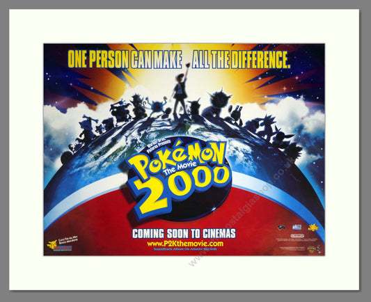 Pokemon 2000 The Movie - . Vintage Poster 1999 (ref AD18916)