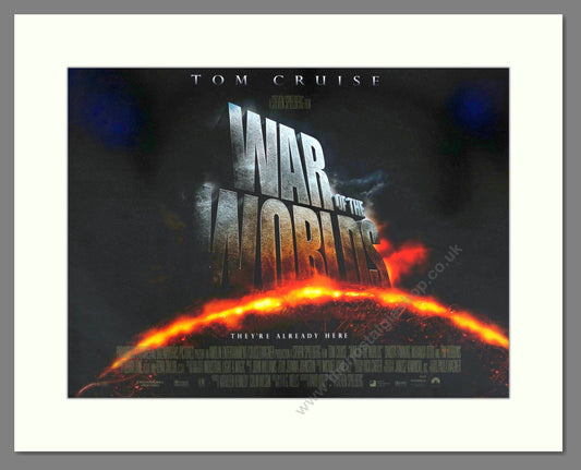 War Of The Worlds - Tom Cruise. Vintage Poster 2005 (ref AD18918)