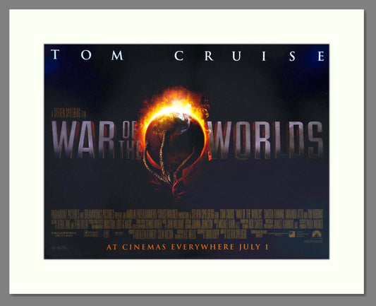 War Of The Worlds - Tom Cruise. Vintage Poster 2005 (ref AD18919)