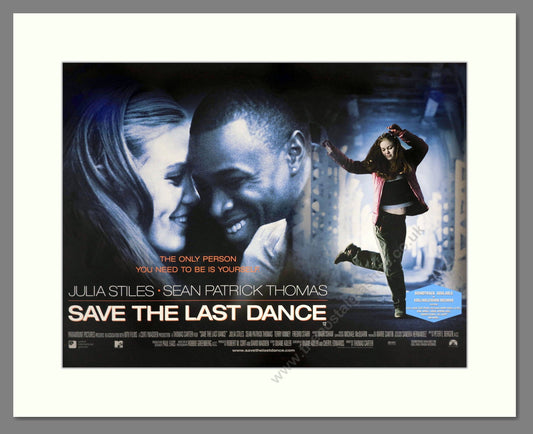Save The Last Dance - Julia Styles. Vintage Poster 2001 (ref AD18933)