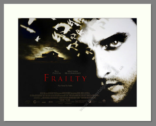 Frailty - Bill Paxton. Vintage Poster 2001 (ref AD18940)