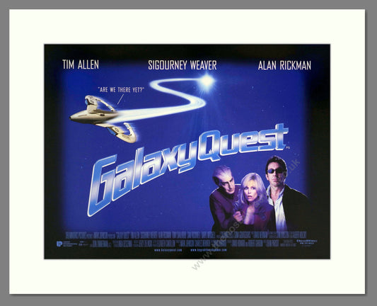 Galaxy Quest - Tim Allen. Vintage Poster 1999 (ref AD18944)