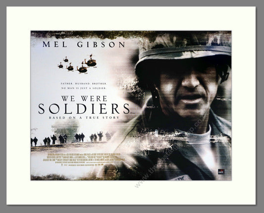 We Were Soldiers - Mel Gibson. Vintage Poster 2002 (ref AD18945)