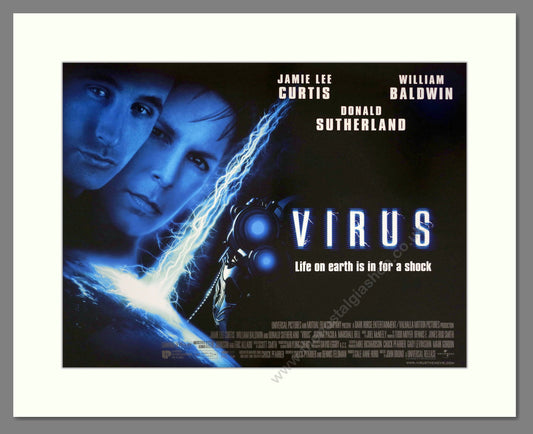 Virus - Jamie Lee Curtis. Vintage Poster 1999 (ref AD18948)