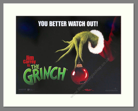 Grinch (The) - Jim Carey. Vintage Poster 2000 (ref AD18964)