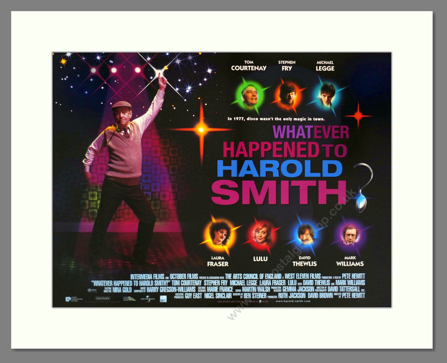 Whatever Happened To Harold Smith - Tom Courtenay. Vintage Poster 1999 (ref AD18973)
