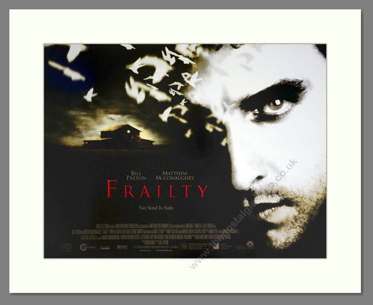 Frailty - Bill Paxton. Vintage Poster 2001 (ref AD18975)