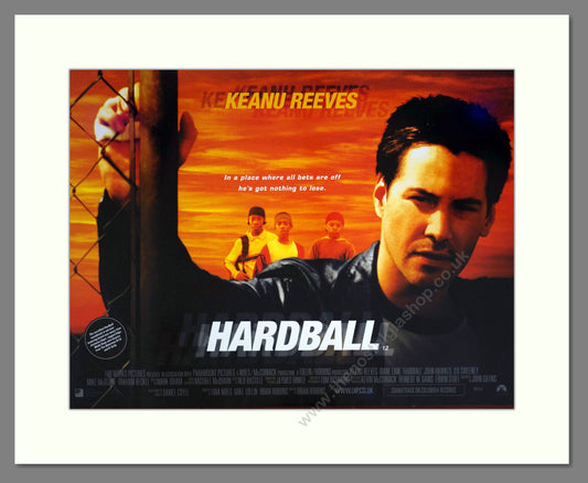 Hardball - Keanu Reeves. Vintage Poster 2001 (ref AD18982)