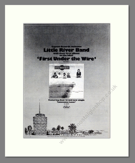 Little River Band - First Under The Wire. Vintage Advert 1979 (ref AD19042)