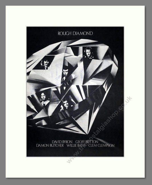 Rough Diamond - Self Titled. Vintage Advert 1977 (ref AD19119)