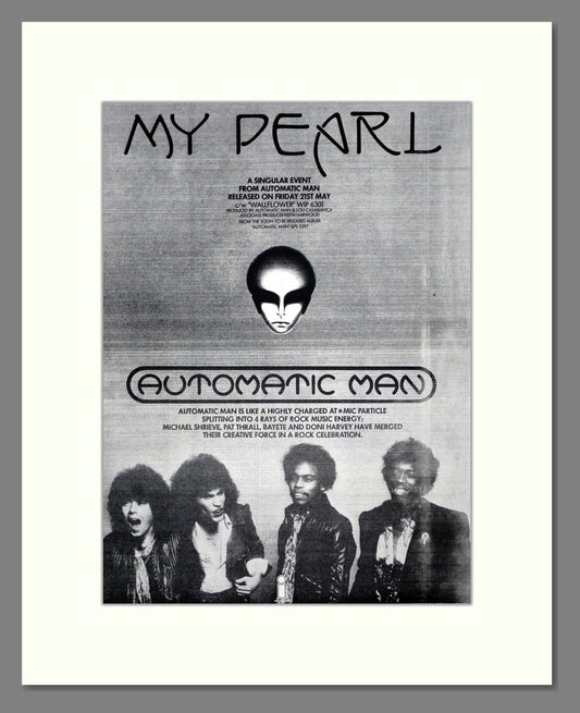 My Pearl - Automatic Man. Vintage Advert 1976 (ref AD19136)